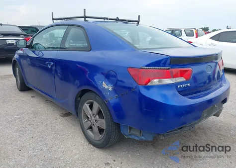 2010 Kia Forte Koup Ex z USA, uszkodzony, nr VIN KNAFU6A2XA5188433